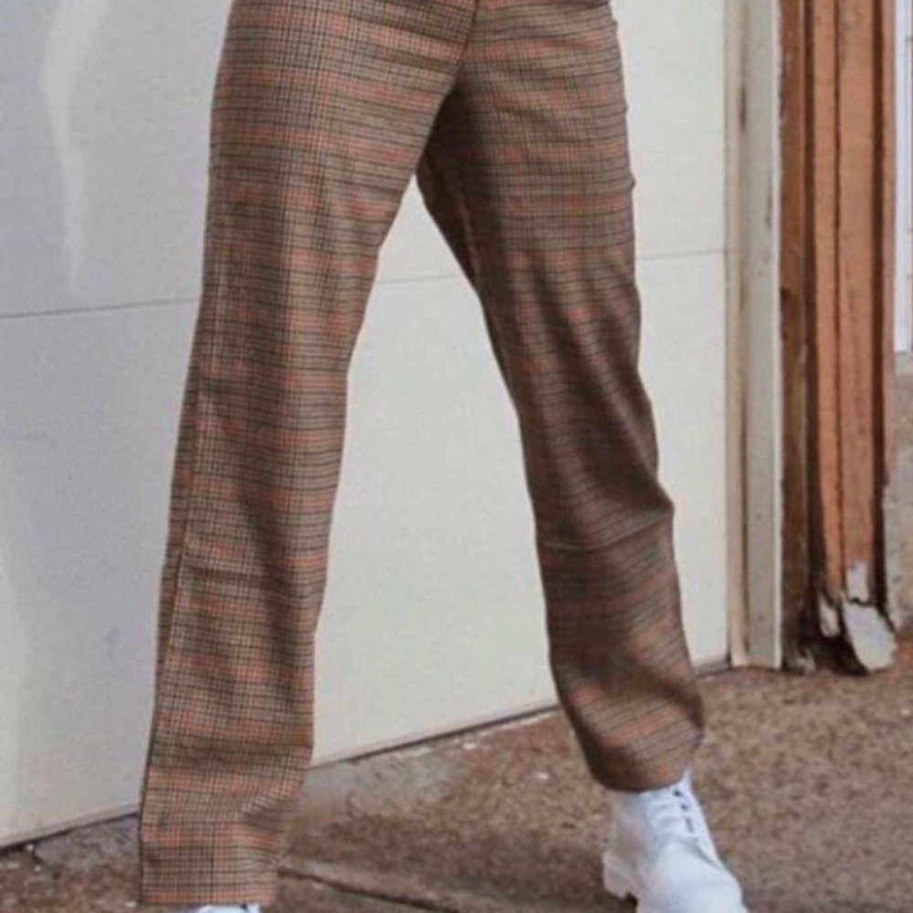 Brandy plaid pants